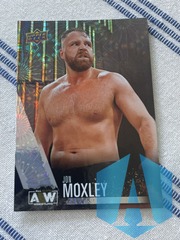 2021 Upper Deck AEW All Elite Wrestling Jon Moxley #13 Silver Pyro